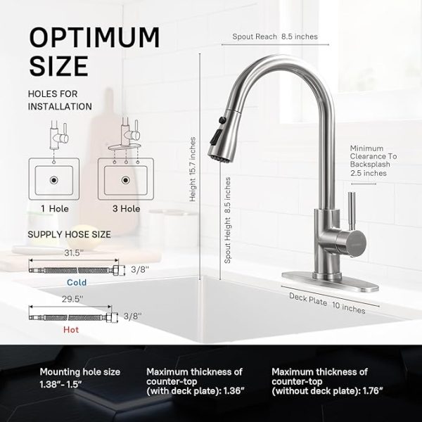 Kitchen Faucet 1 Handle Cheap