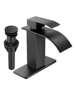 Waterfall Style Bath Faucet 1 Handle